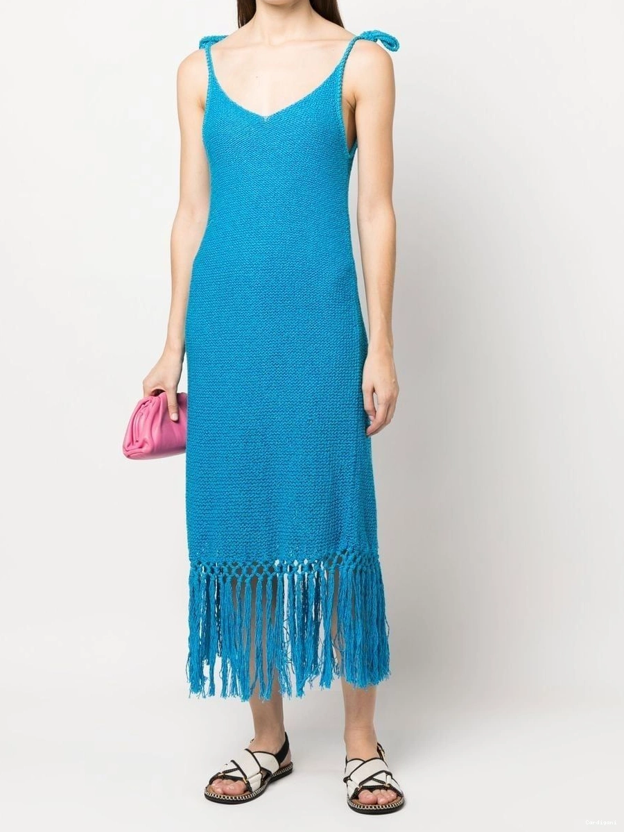 Cheap midi Sunset Alanui crochet The dress Beach At Women 0415